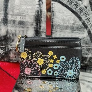 Fossil Floral Studded Wallet